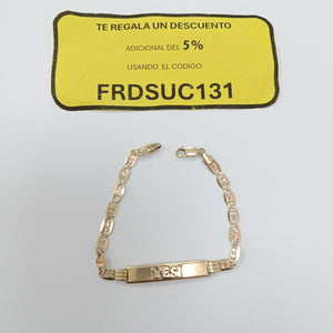 ESCLAVA ORO 14 K 7.5 GRMS (SEMINUEVO)