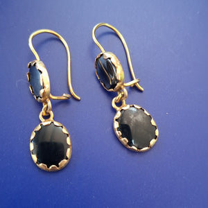 ARETES PAR ORO 14 K 4,60 GRMS (SEMINUEVO)