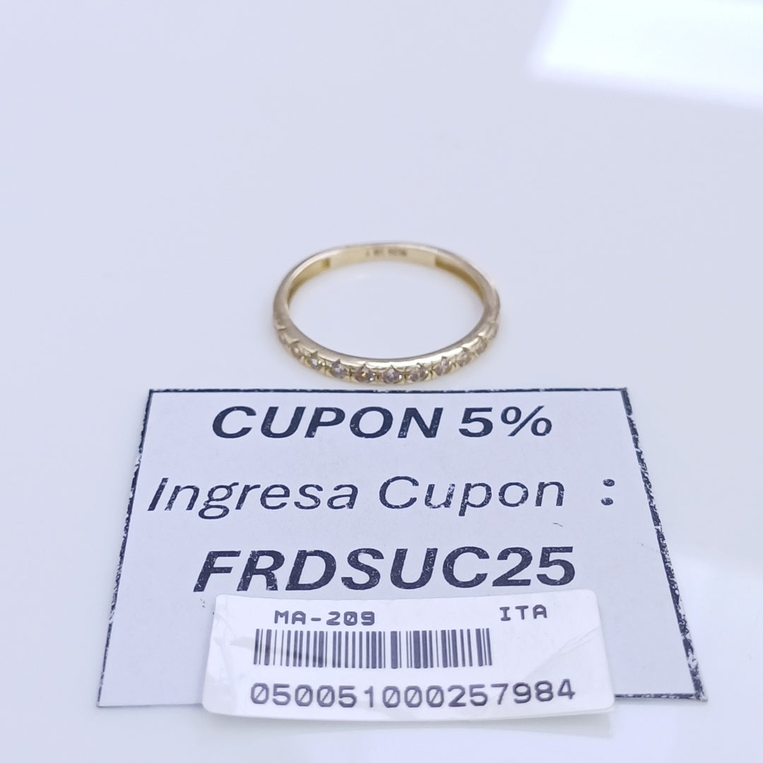 ANILLOS DAMA ORO 14K 1.6 (NUEVO)