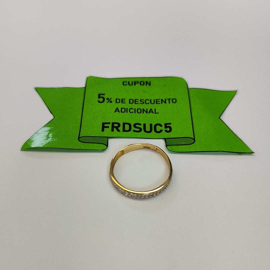 ANILLOS DAMA ORO 14K 1.6 (NUEVO)