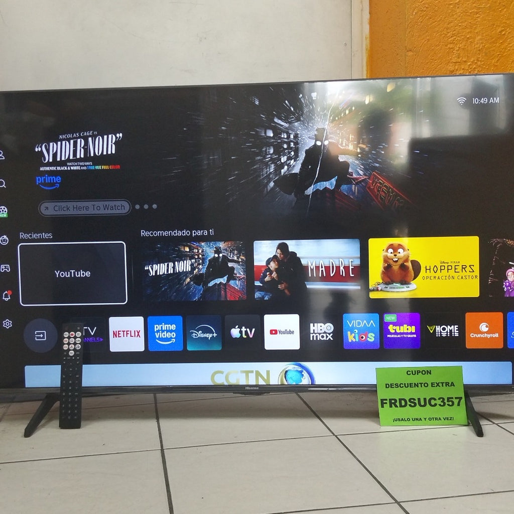PANTALLA HISENSE 50A6NV (2025) 50" LED UHD 4K (SEMINUEVO)