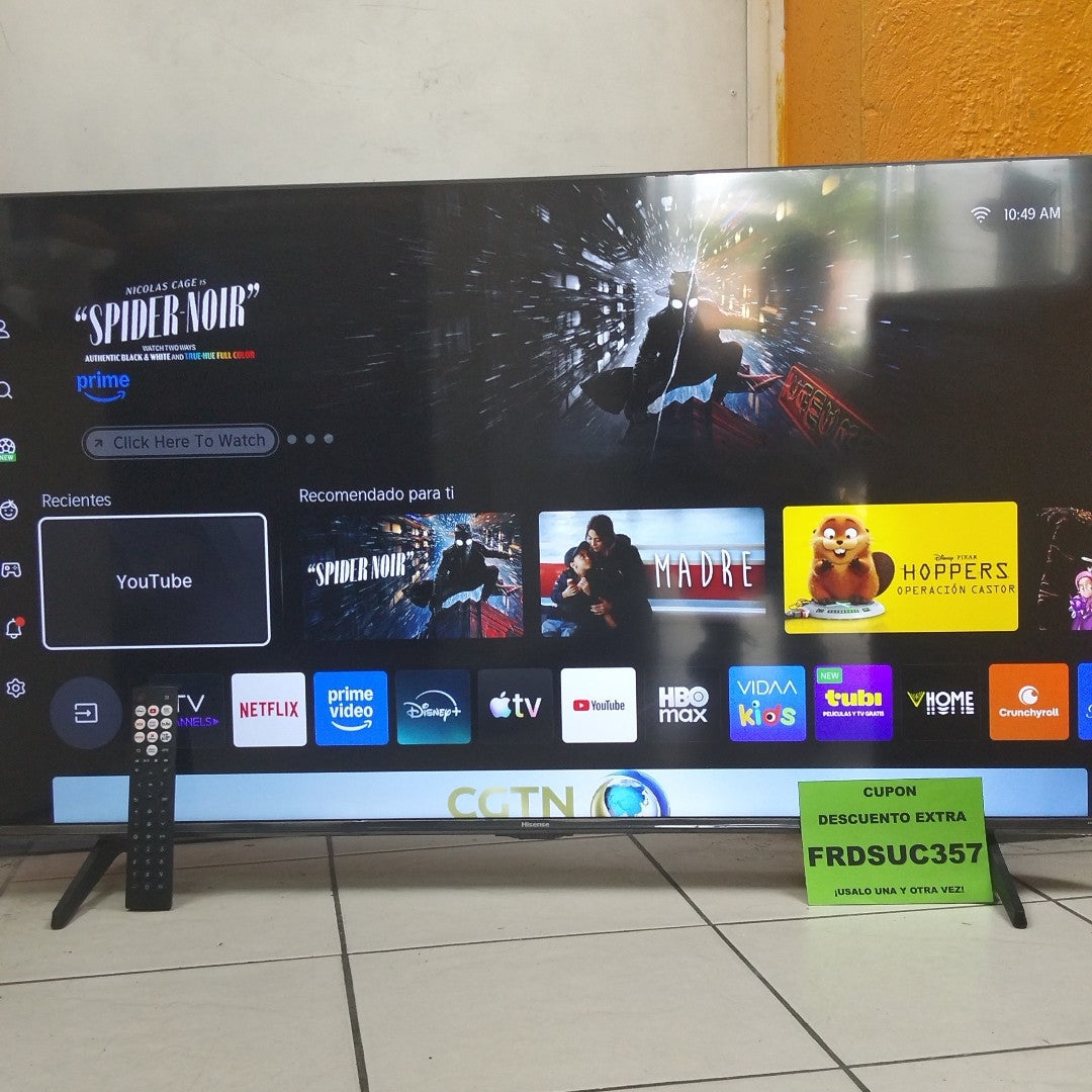 PANTALLA HISENSE 50A6NV (2025) 50" LED UHD 4K (SEMINUEVO)