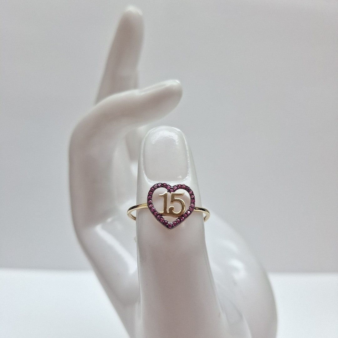 ANILLOS DAMA ORO 14K 1 (NUEVO)