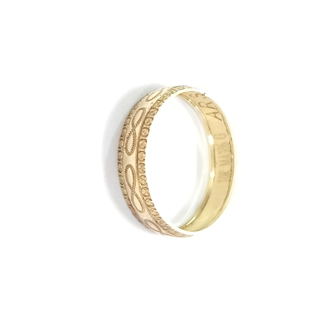 ARGOLLA ORO 10 K 1.4 GRMS (SEMINUEVO)