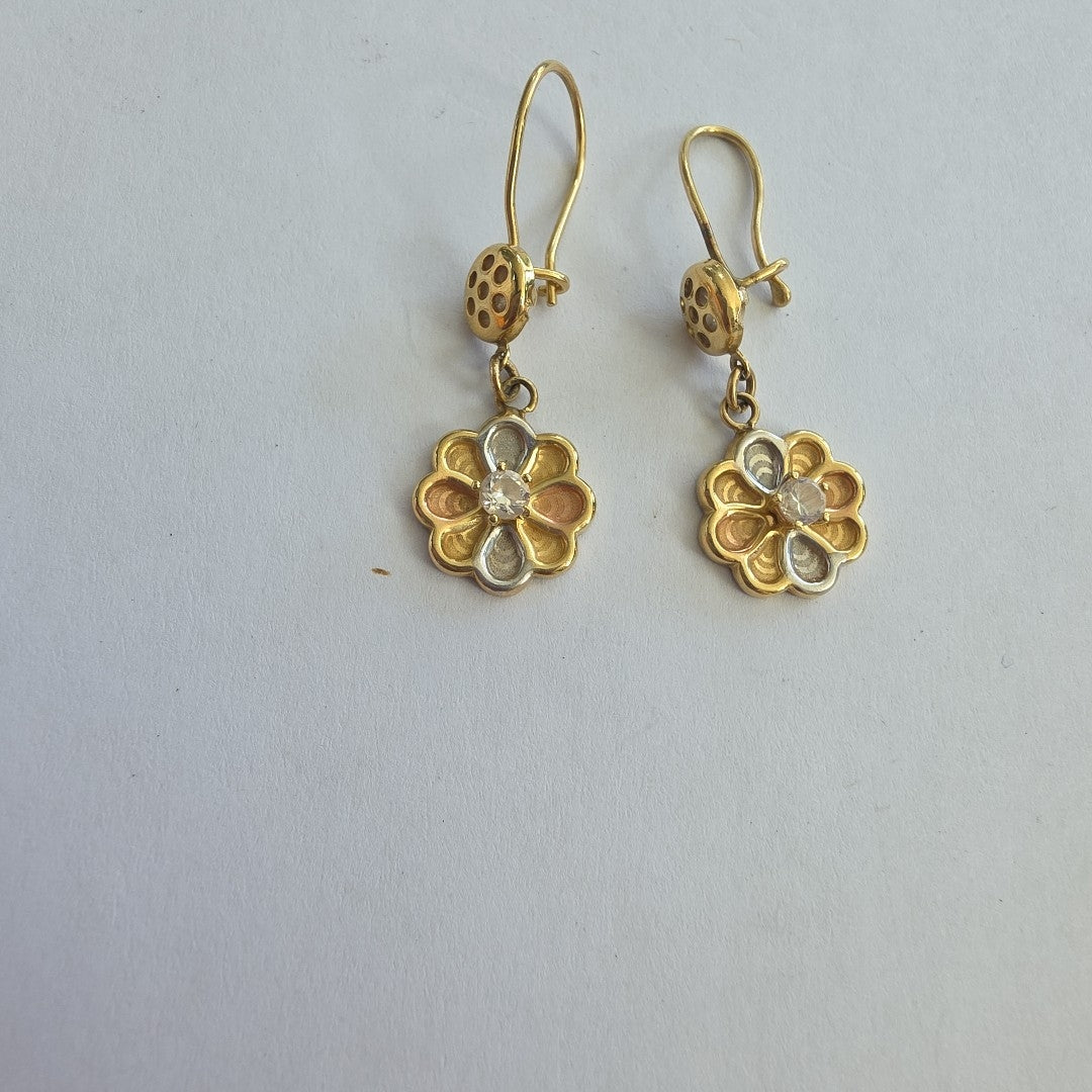 ARETES PAR ORO 10 K 2.6 GRMS (SEMINUEVO)