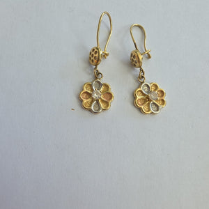 ARETES PAR ORO 10 K 2.6 GRMS (SEMINUEVO)