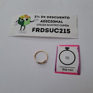 ANILLITO ORO 8 K 1.5 GRMS (SEMINUEVO)