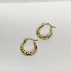 ARRACADAS ORO 14K 1.1 (NUEVO)