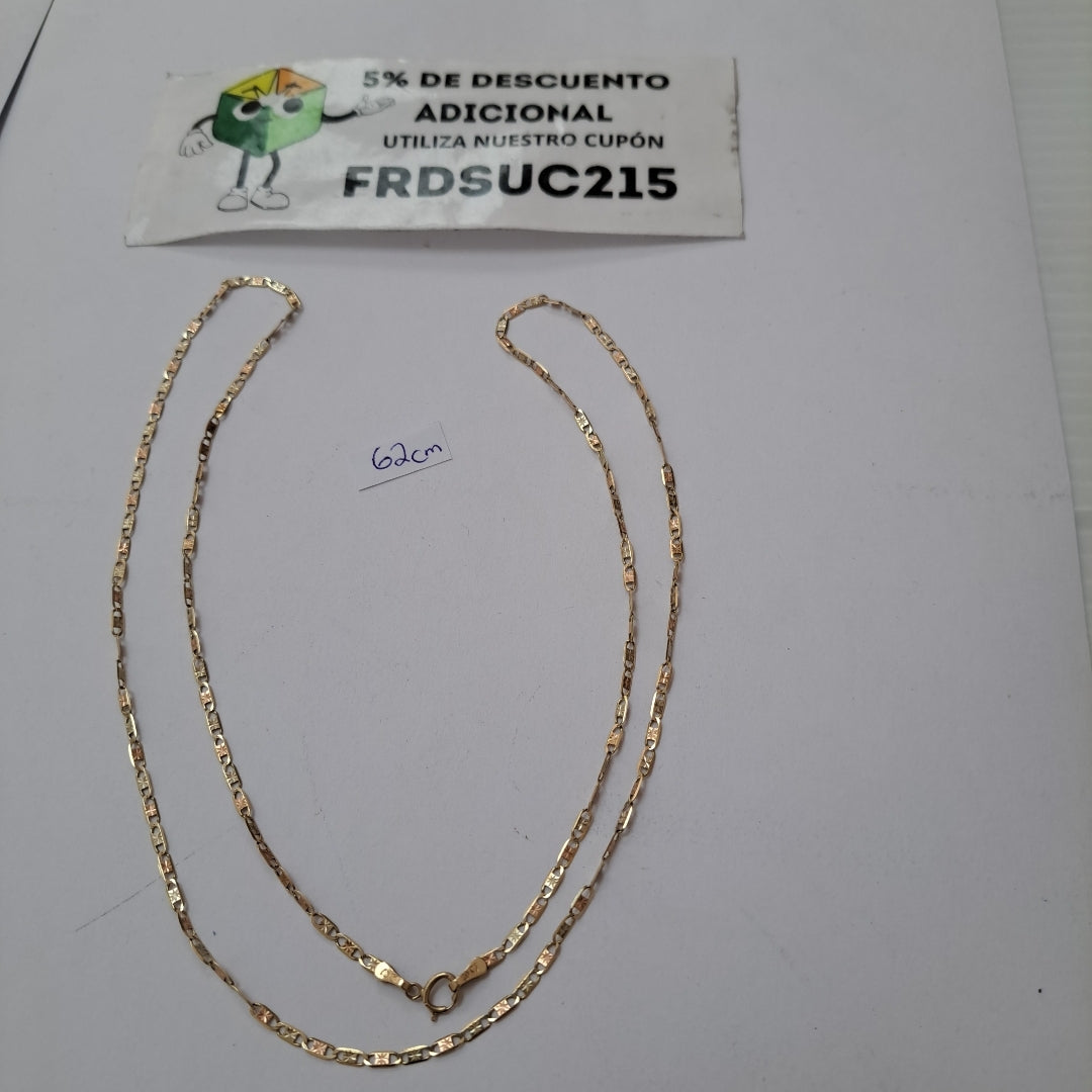 CADENA ORO 10 K 3.5 GRMS (SEMINUEVO)