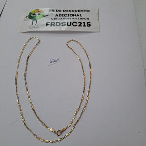 CADENA ORO 10 K 3.5 GRMS (SEMINUEVO)