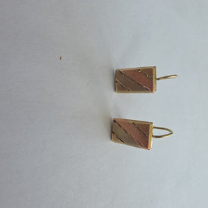 ARETES PAR ORO 10 K 1.5 GRMS (SEMINUEVO)