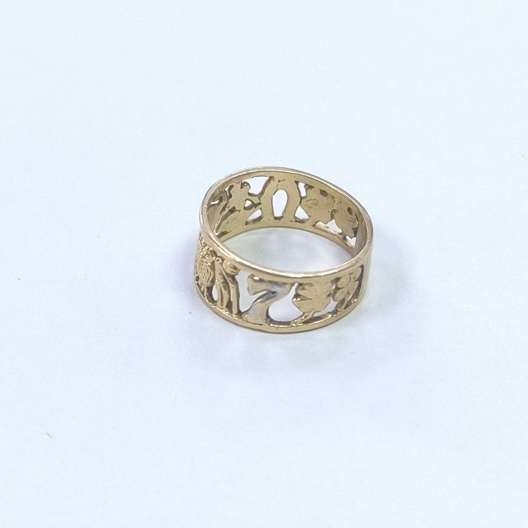 ANILLO ORO 10 K 3.3 GRMS (SEMINUEVO)