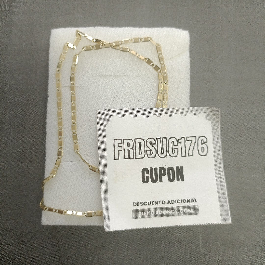 CADENA ORO 14 K 2,40 GRMS (SEMINUEVO)