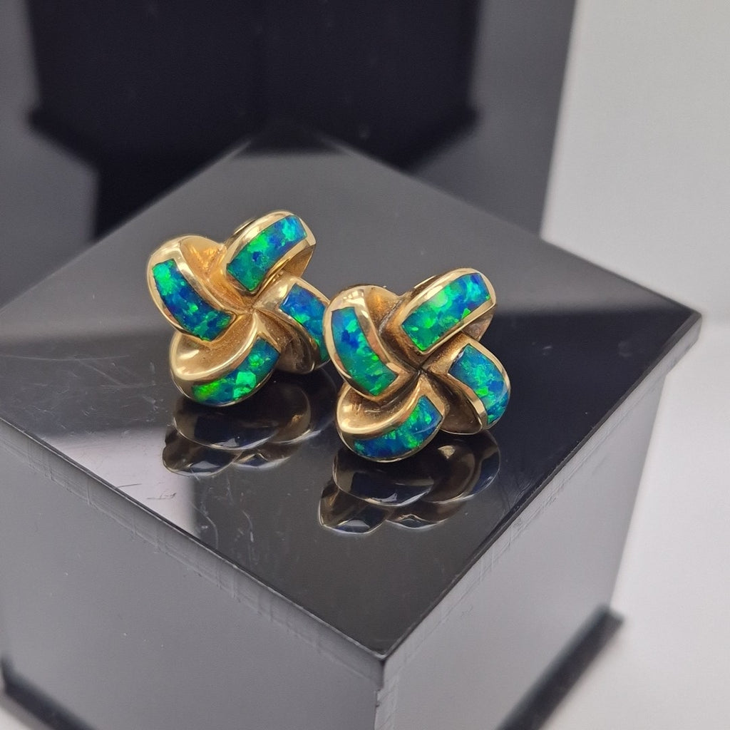 BROQUELES PAR ORO 14 K 6,30 GRMS (SEMINUEVO)
