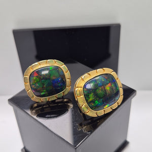 ARETES PAR ORO 14 K 14,70 GRMS (SEMINUEVO)