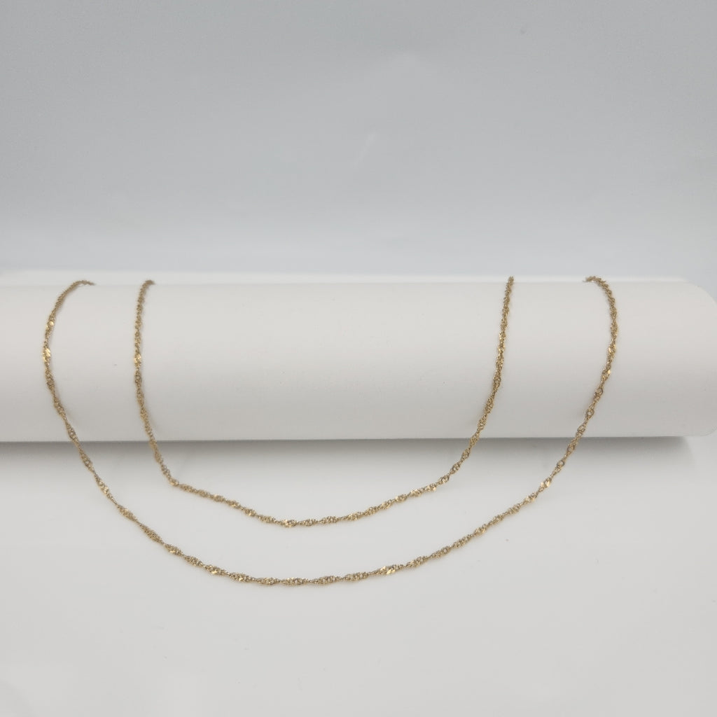 CADENA ORO 14 K 3,20 GRMS (SEMINUEVO)