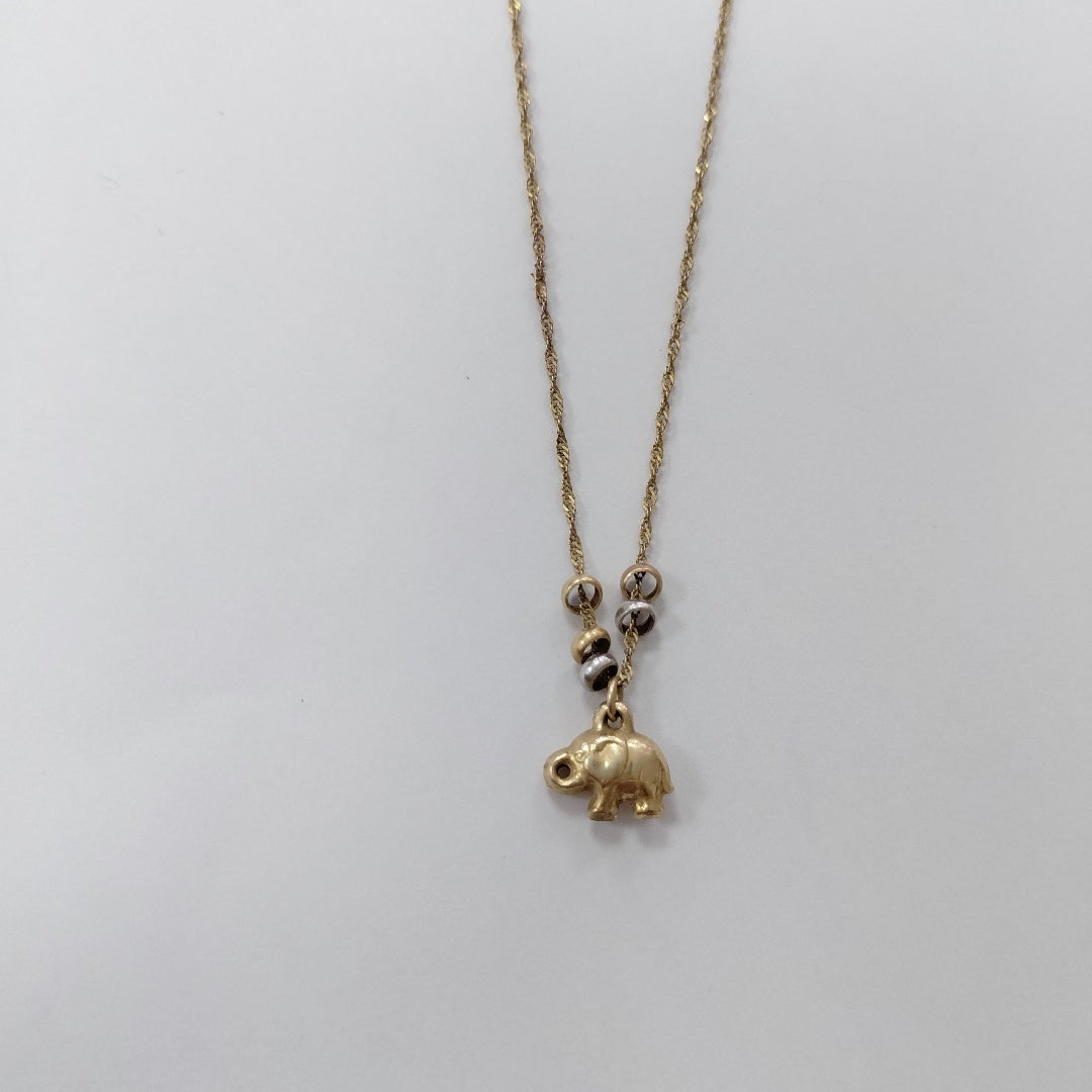 GARGANTILLA ORO 10 K 1.7 GRMS (SEMINUEVO)