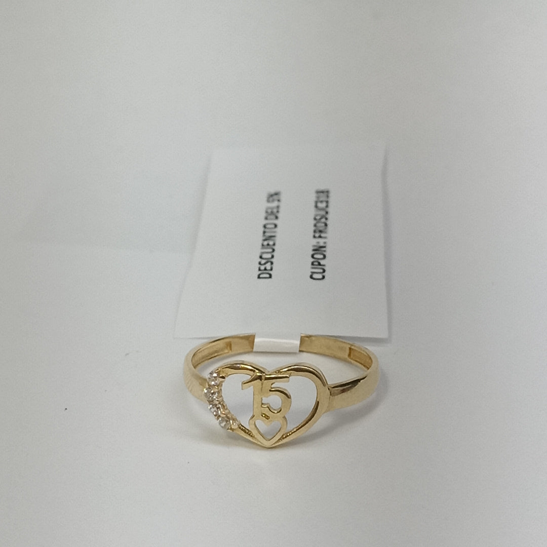ANILLOS DAMA ORO 14K 1.5 (NUEVO)