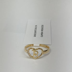 ANILLOS DAMA ORO 14K 1.5 (NUEVO)