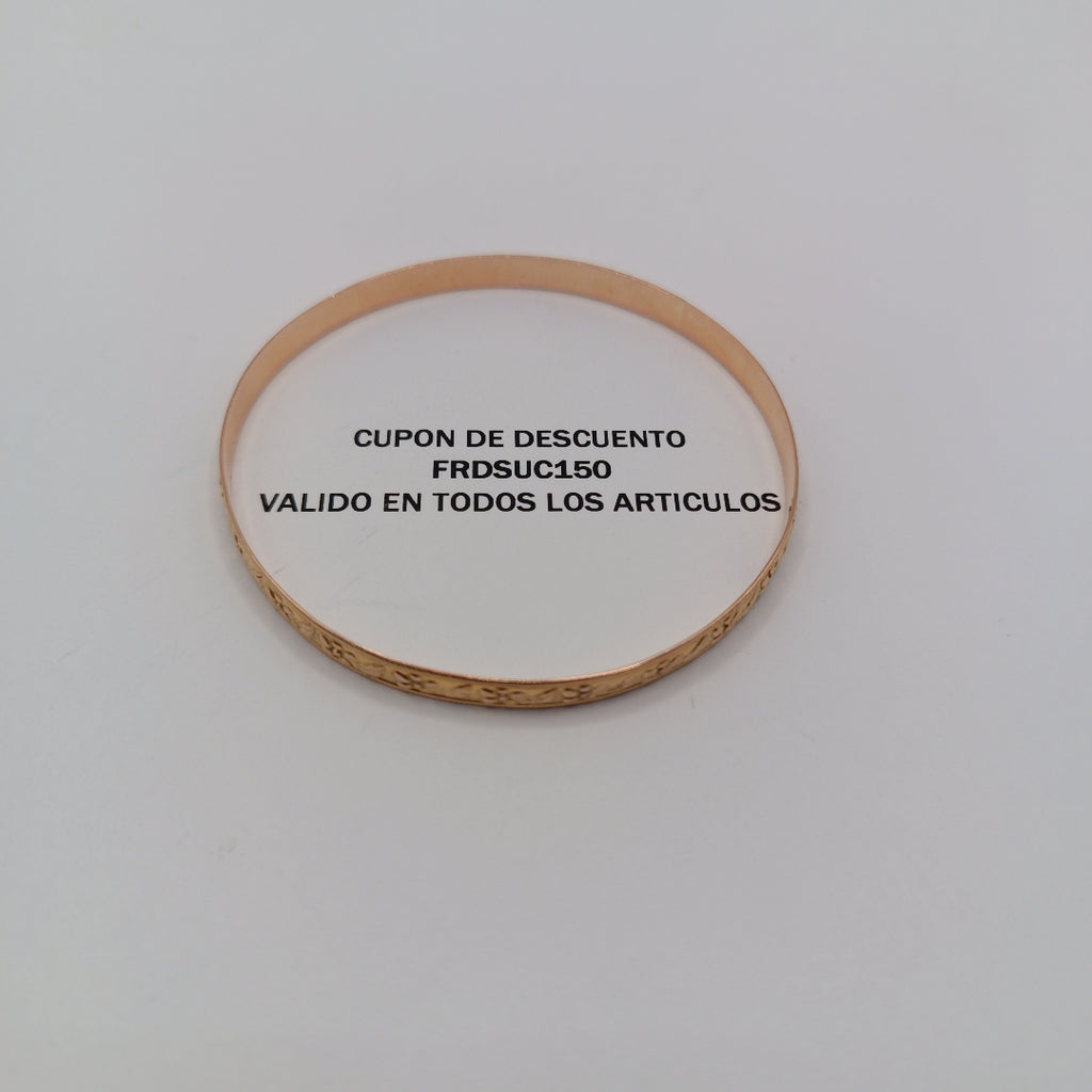 PULSERA RIGIDA ORO 8 K 7.6 GRMS (SEMINUEVO)