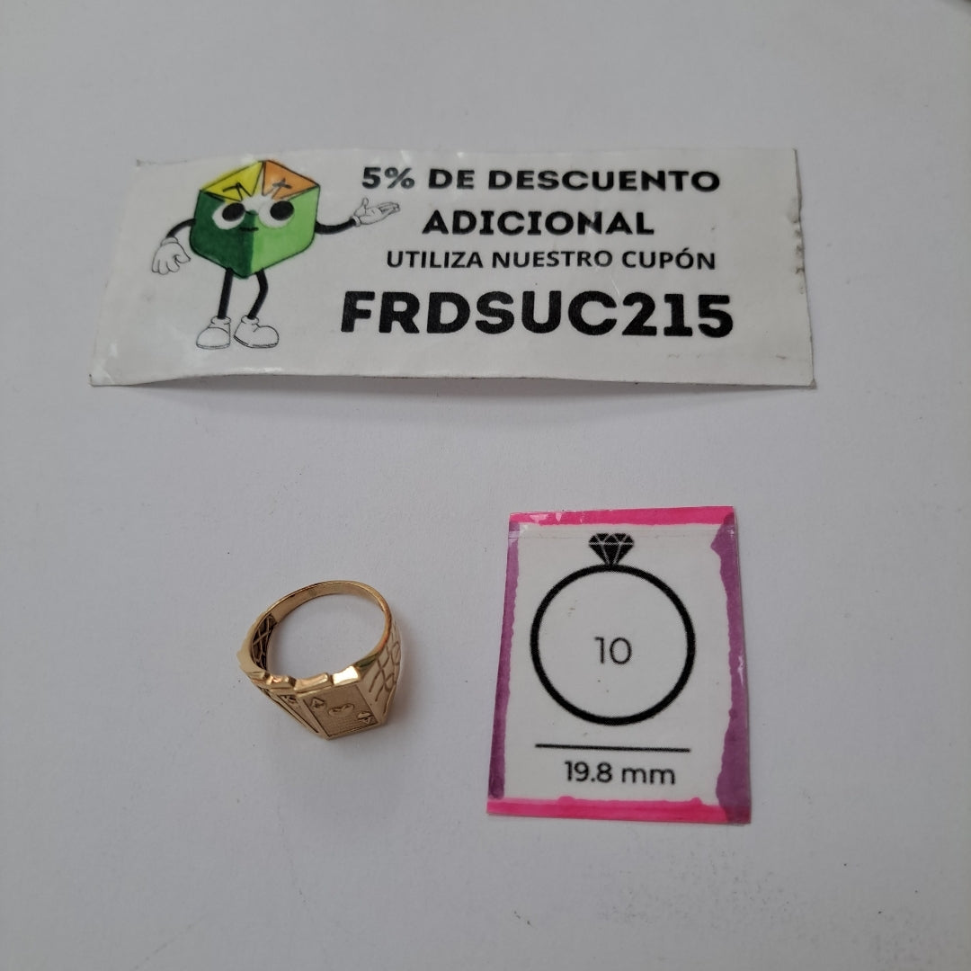 ANILLO ORO 14 K 5,50 GRMS (SEMINUEVO)