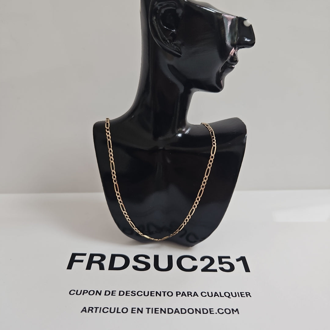 CADENA ORO 14 K 2.2 GRMS (SEMINUEVO)