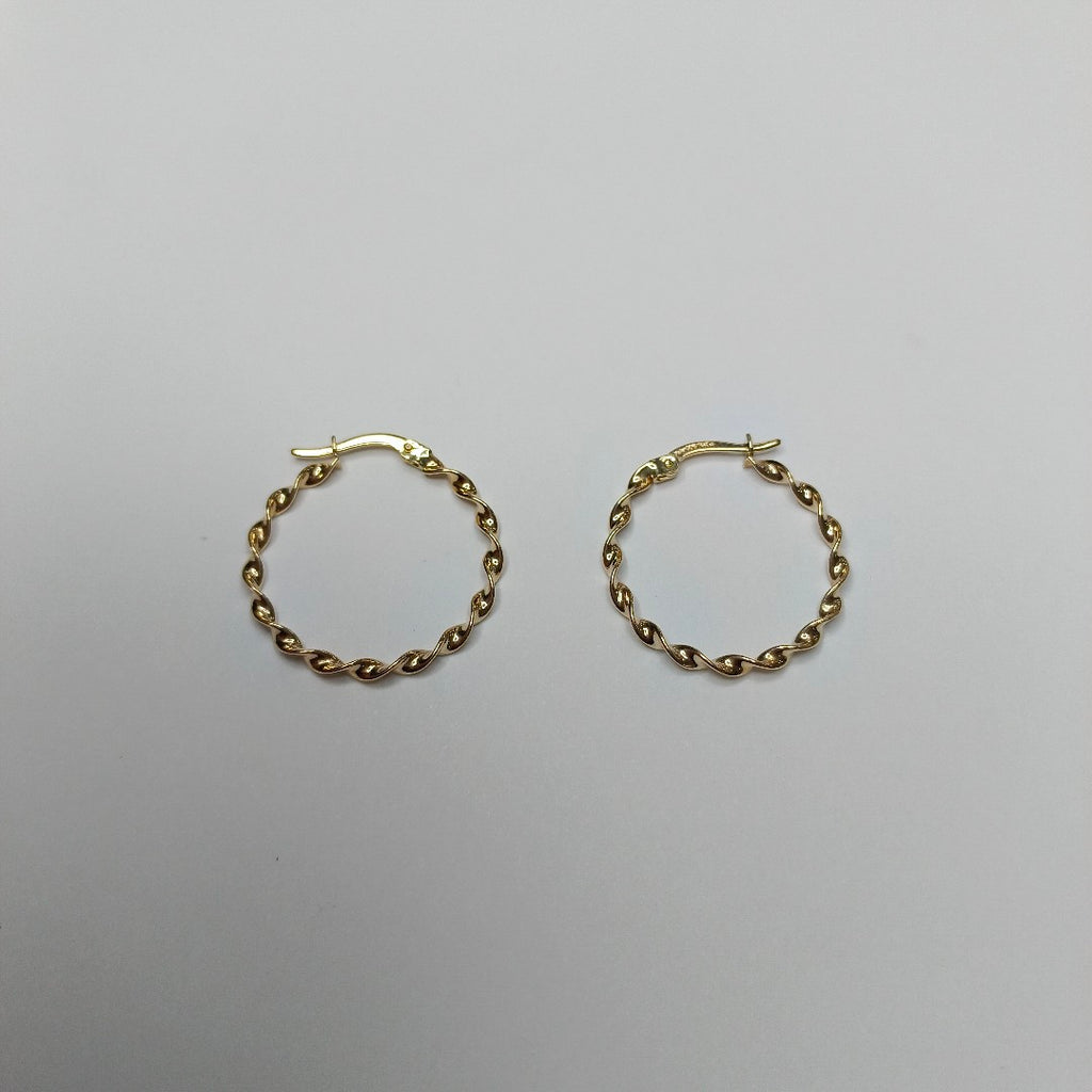 ARRACADAS ORO 14K 1.5 (NUEVO)