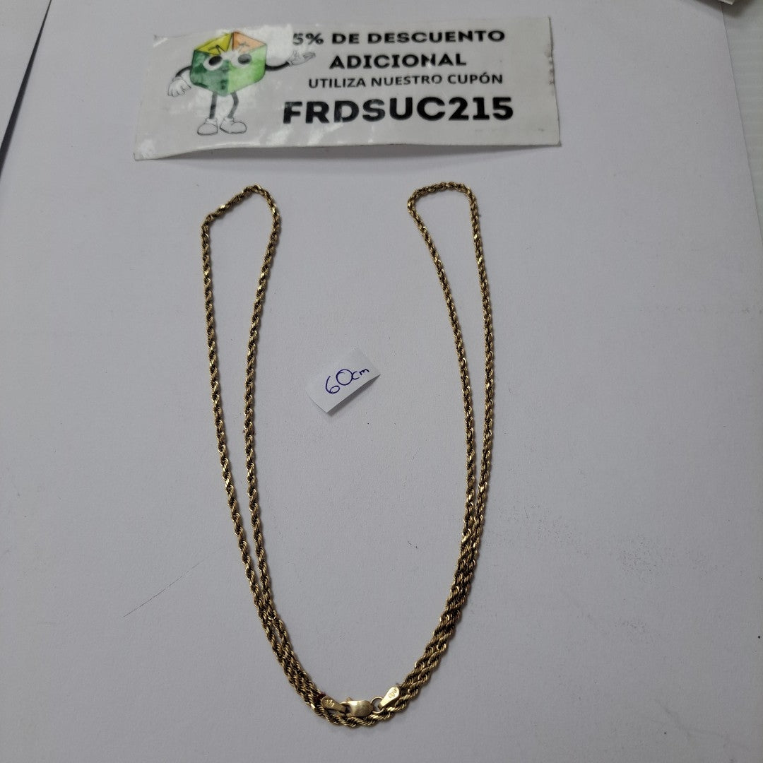 CADENA ORO 14 K 8,90 GRMS (SEMINUEVO)