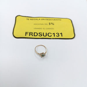 ANILLO ORO 8 K 1.5 GRMS (SEMINUEVO)