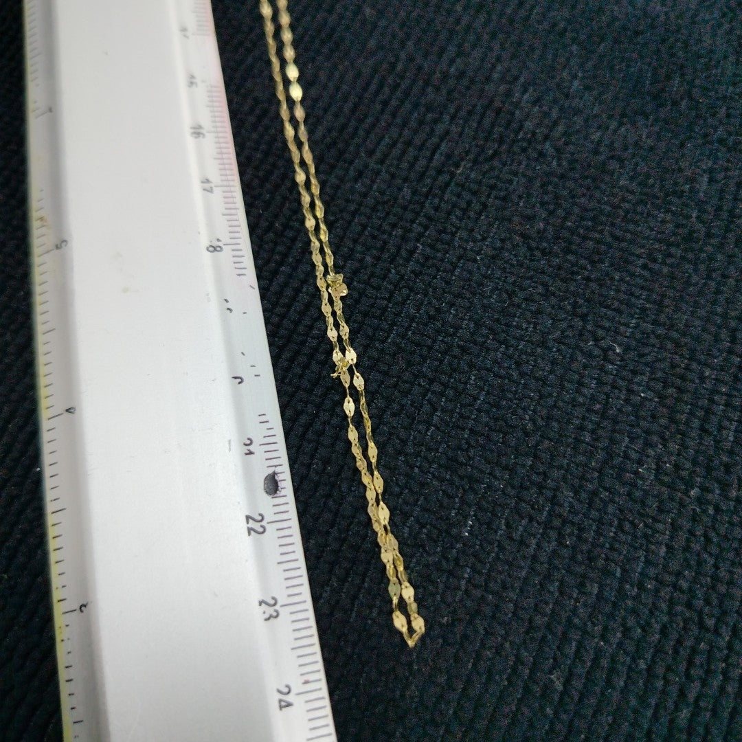 CADENA ORO 10 K 0,70 GRMS (SEMINUEVO)