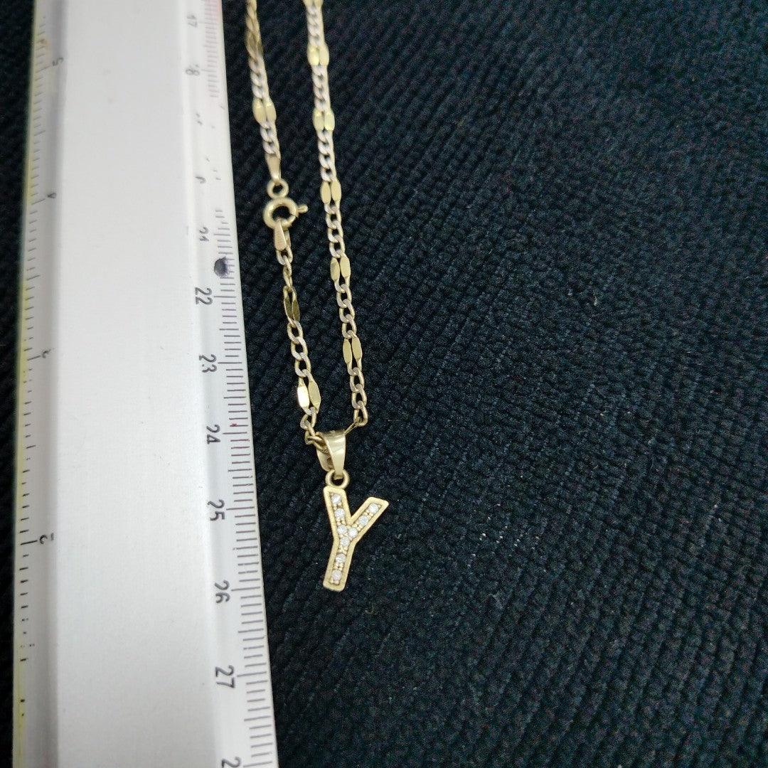 CADENA, DIJE ORO 10 K 2.8 GRMS (SEMINUEVO)