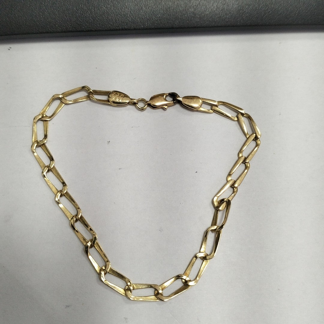 PULSERA ORO 14 K 3.9 GRMS (SEMINUEVO)
