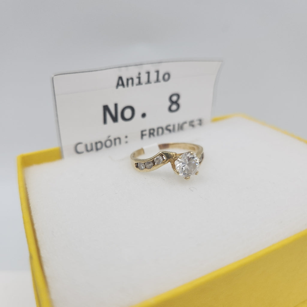 SOLITARIO ORO 14 K 2,60 GRMS (SEMINUEVO)