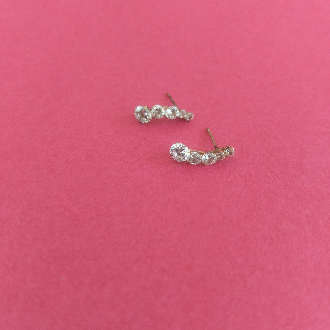 ARETES PAR ORO 8 K 0.5 GRMS (SEMINUEVO)