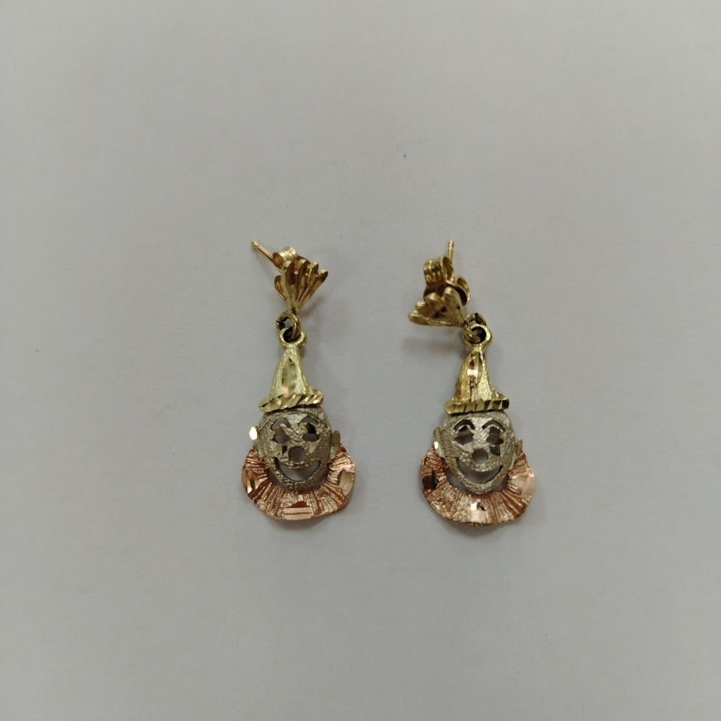 ARETES PAR ORO 14 K 2.6 GRMS (SEMINUEVO)