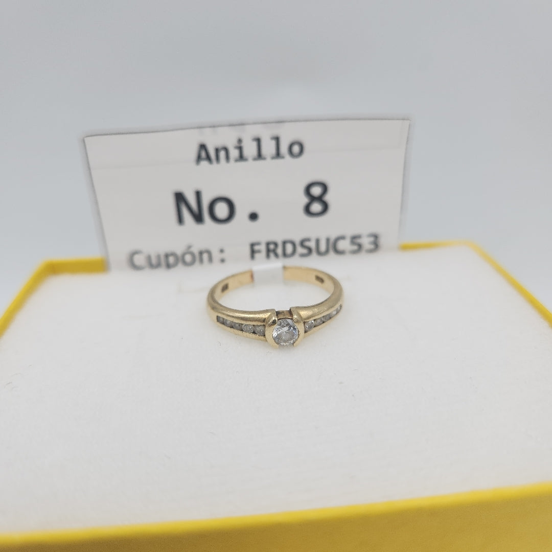 ANILLO ORO 14 K 3,00 GRMS (SEMINUEVO)