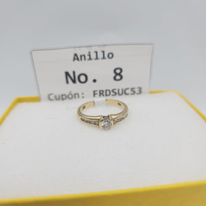 ANILLO ORO 14 K 3,00 GRMS (SEMINUEVO)