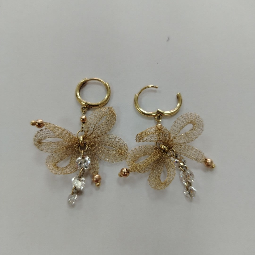 ARETES PAR ORO 10 K 3.4 GRMS (SEMINUEVO)