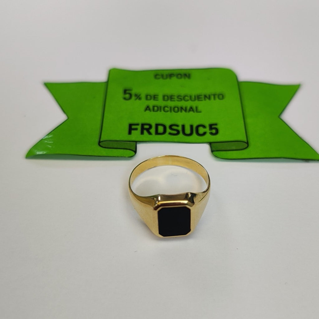 ANILLOS CABALLERO ORO 14K 3.6 (NUEVO)