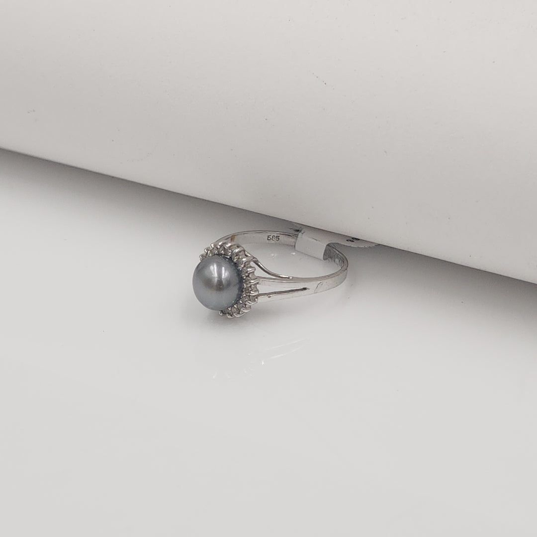 ANILLITO ORO BLANCO 14 K 2,10 GRMS (SEMINUEVO)