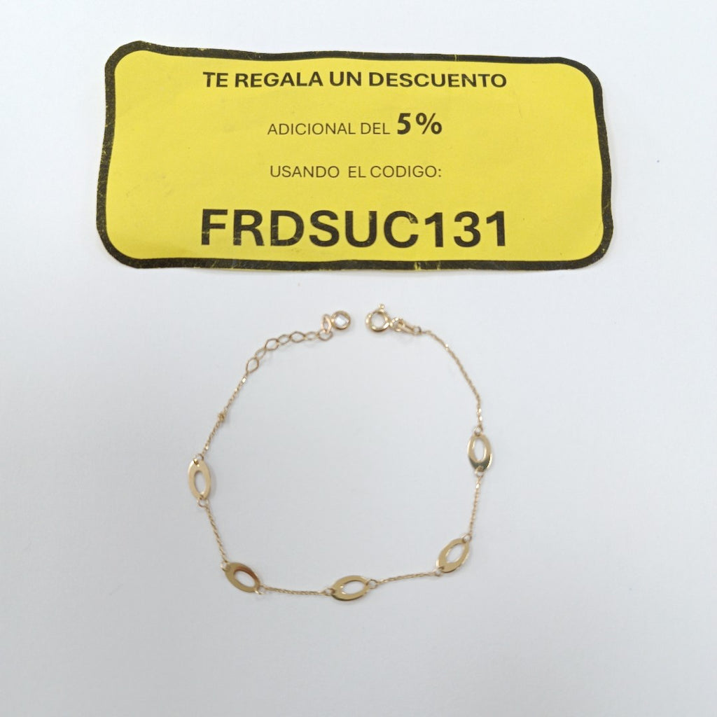 PULSERAS DAMA ORO 14K 1 (NUEVO)