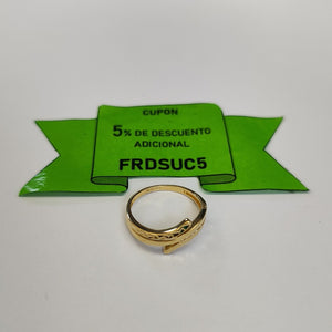 ANILLOS DAMA ORO 14K 2 (NUEVO)
