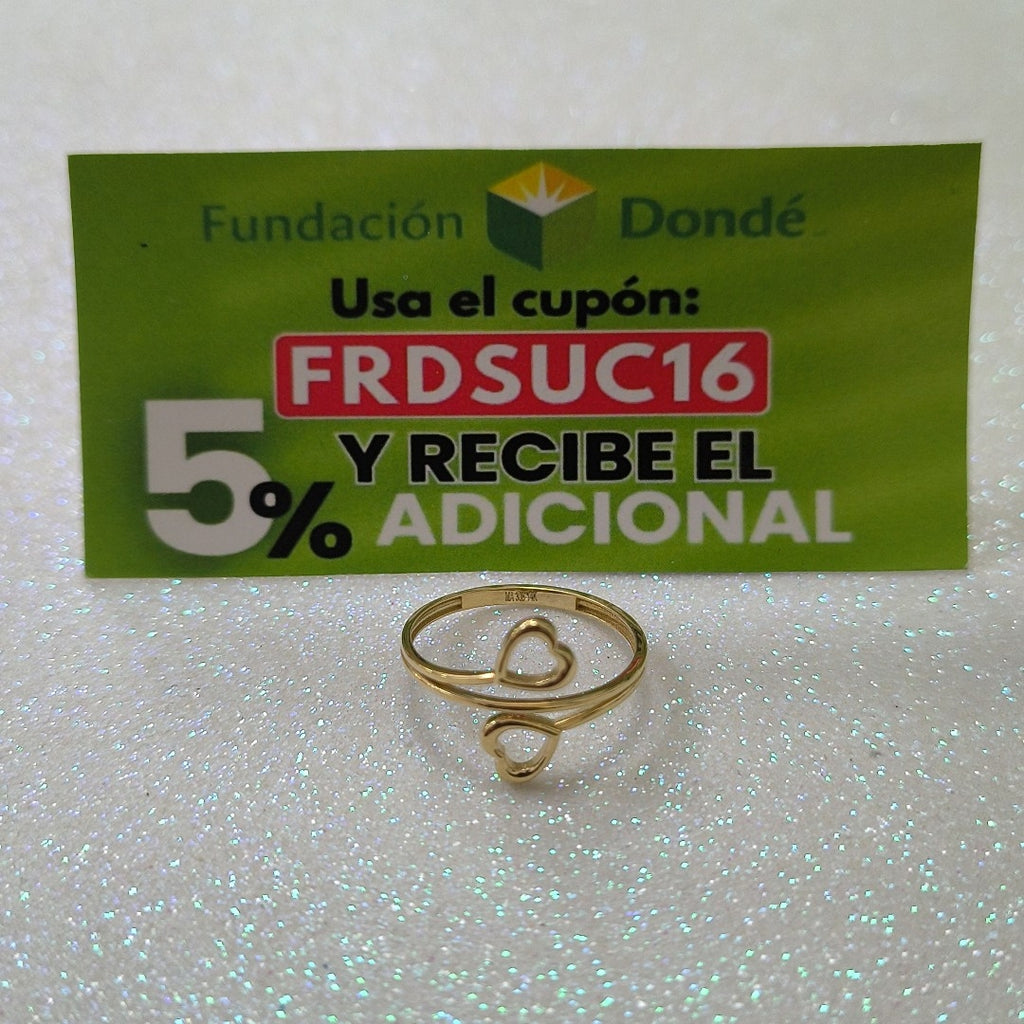 ANILLOS DAMA ORO 14K 1.4 (NUEVO)