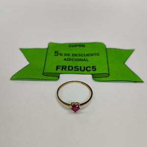 ANILLOS DAMA ORO 14K 0.8 (NUEVO)