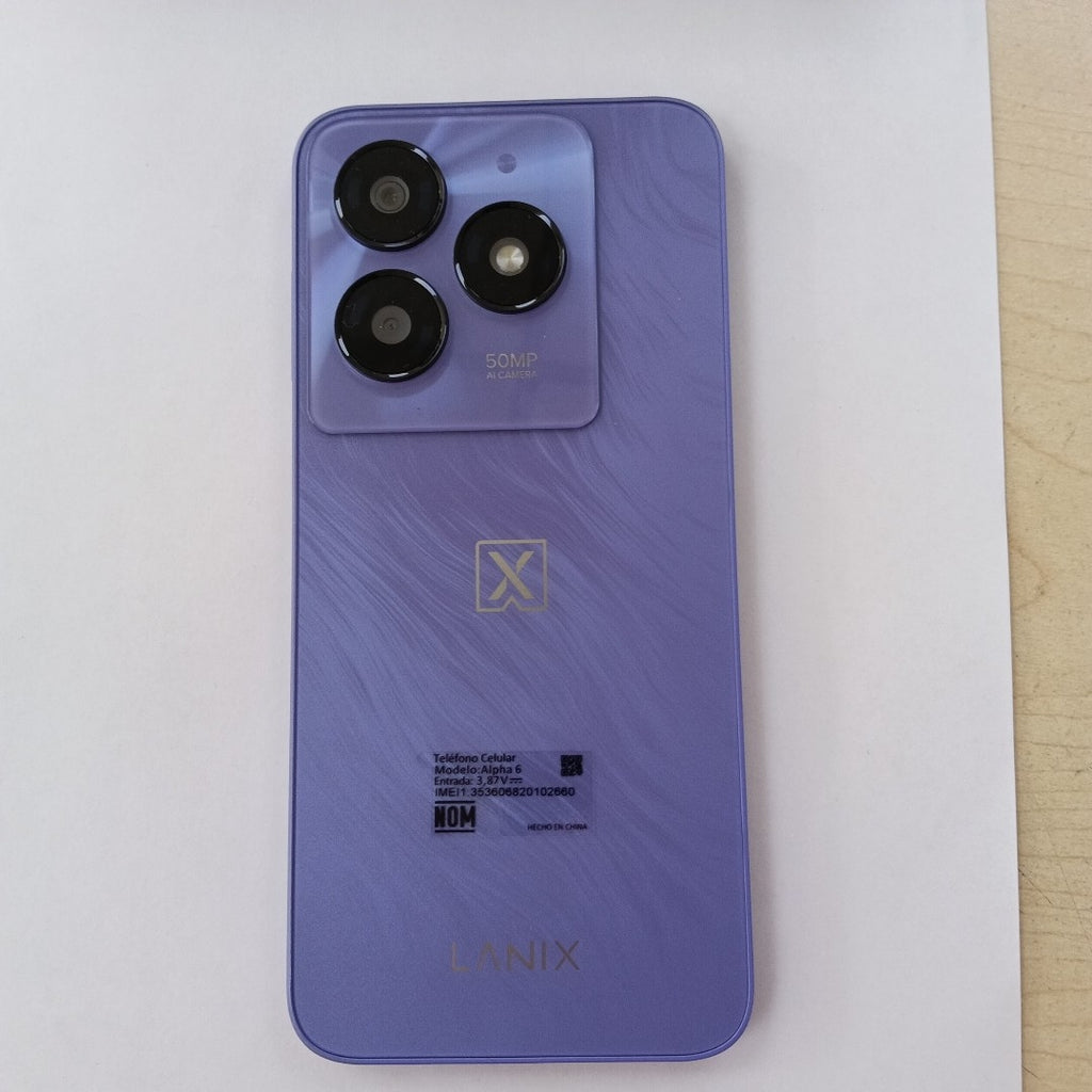 CELULAR LANIX ALPHA 6 (2026) 256 GB 8 GB RAM (SEMINUEVO)