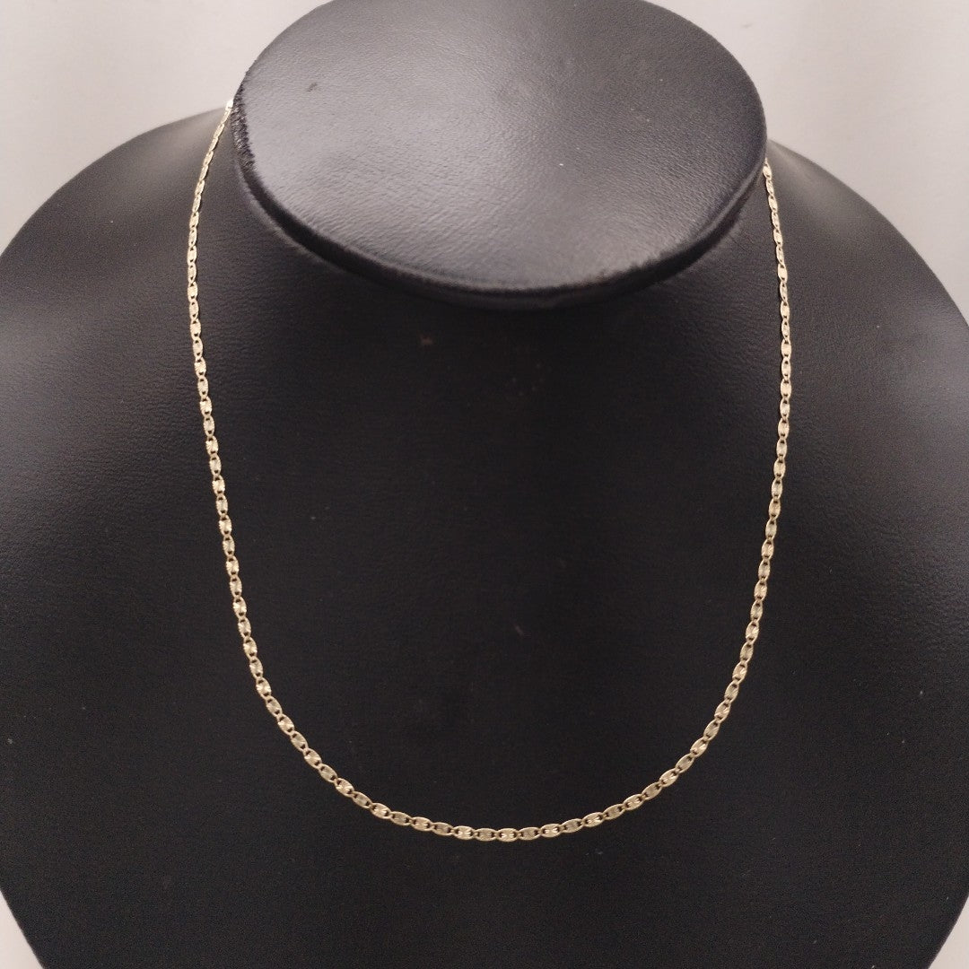 CADENA ORO COMBINADO 10 K 1.4 GRMS (SEMINUEVO)