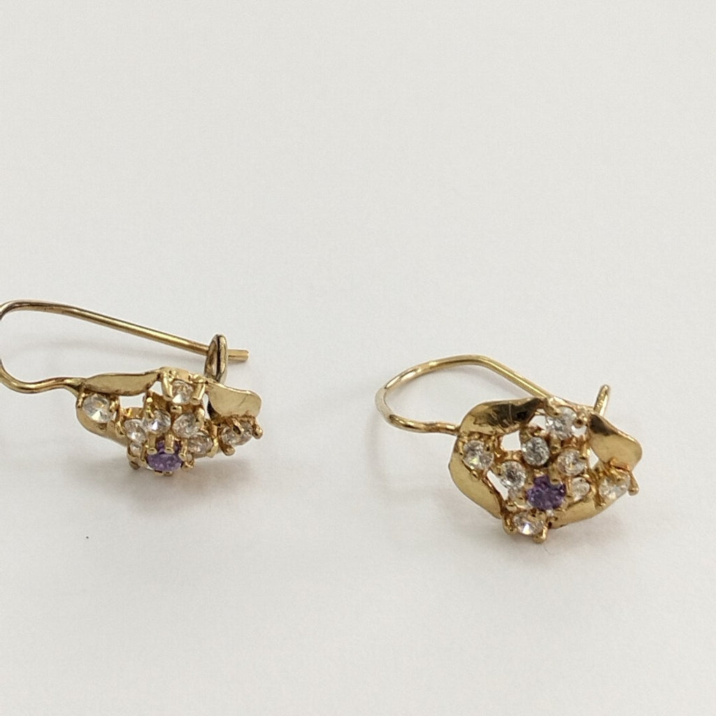 ARETES PAR ORO 10 K 1.3 GRMS (SEMINUEVO)