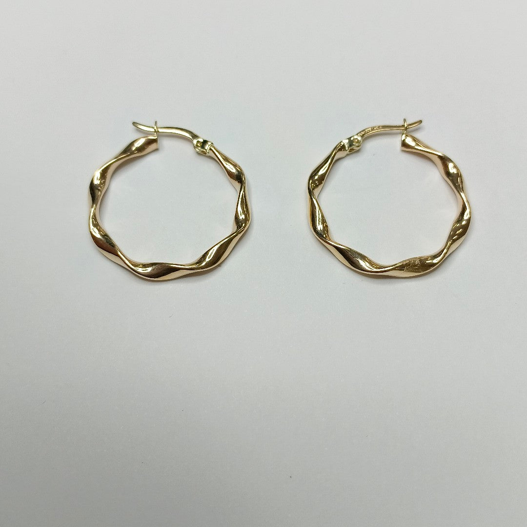 ARRACADAS ORO 14K 1.5 (NUEVO)