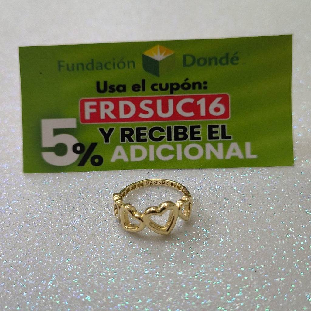 ANILLOS DAMA ORO 14K 2.2 (NUEVO)