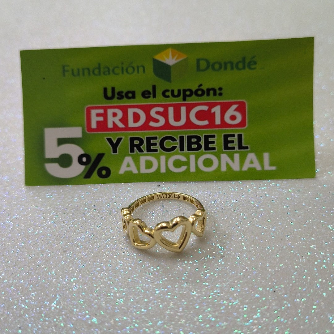 ANILLOS DAMA ORO 14K 2.2 (NUEVO)